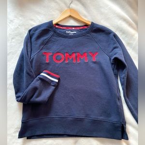 Tommy Hilfiger Crewneck Sweatshirt - Navy Blue